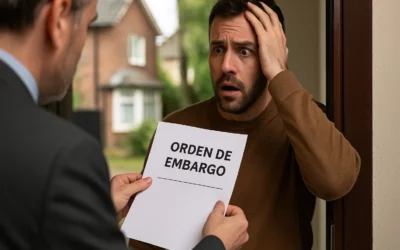 La orden de embargo es la última notificación de que ignoraste una deuda