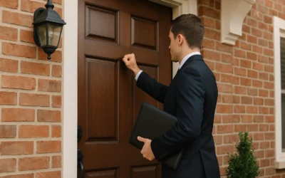 Lo que no debes hacer si llega un receptor judicial a tu domicilio